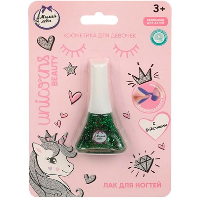 Лак для ногтей с блестками МИЛАЯ ЛЕДИ 111403-UNI-ML - фото 69904706