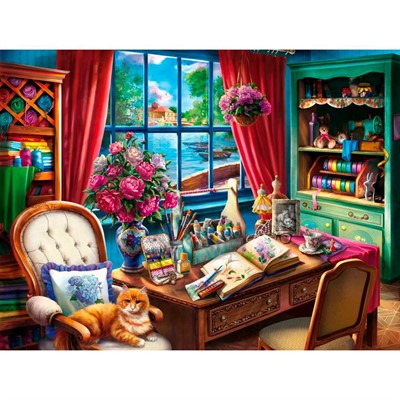 Пазл 2000 ТВОРЧЕСКОЕ НАСТРОЕНИЕ Ф2000-6987 - фото 69905038