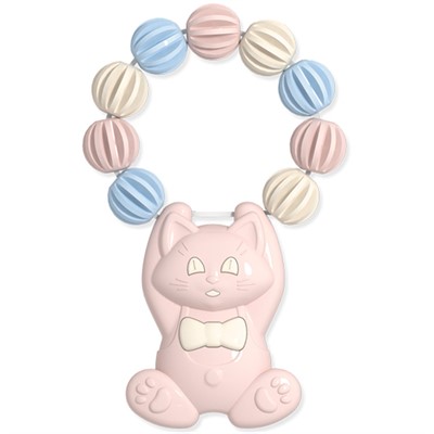 Погремушка прорезыватель «Акробатик». Коллекция «Бисквит» 02195 - фото 69905078