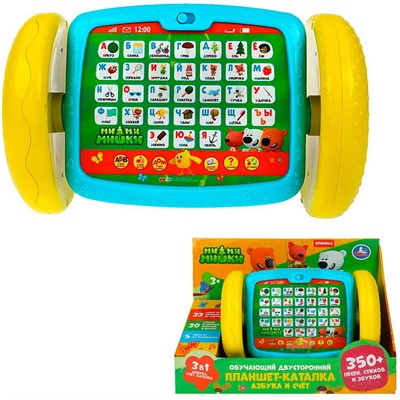 Каталка Планшет Ми-ми-мишки 350 песен,стихов,звуков на бат Умка HT519-R3 - фото 69905137