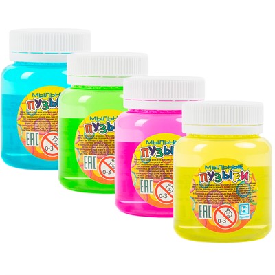 Мыльные пузыри Радуга для пистолетов и автоматов 75мл - фото 69905520