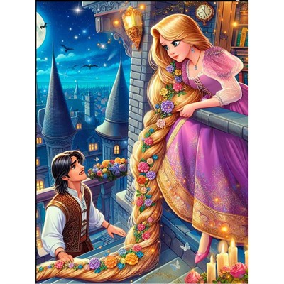 Пазл 260 Красивая принцесса и принц УК260-1991 - фото 69905578