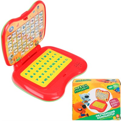 Игрушка на батарейках Компьютер обучающий азбука, 120+ песен, стихов и  звуков Ми-ми-мишки HT1479-R2 - фото 69905848