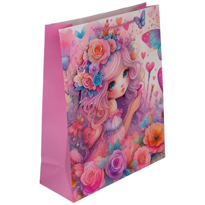 Пакет 26х32х10см Девочка 141V-865 - фото 69905871