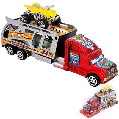 Автовоз инерционный 030-5 Городской транспорт п/к - фото 69906008