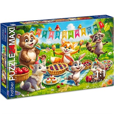 Пазл 24 эл. Праздник на полянке 24ПЗ2_34877 - фото 69906187