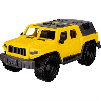Автомобиль Джип Альфа Городской с тентом, желтый И-8935 - фото 69906236