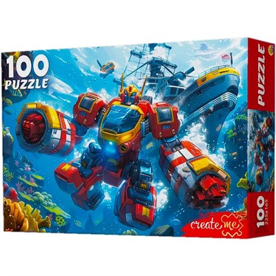 Пазл 100 Трансформер в океане УК100-0239 - фото 69906331
