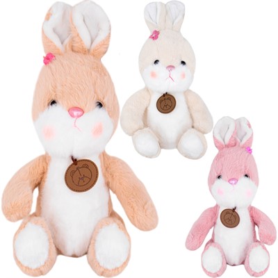 Зайчик 20 см FG250327018C цвет в ассортименте - фото 69906361