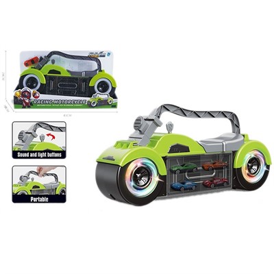 Кейс для машин 9933-8 Гоночные в наборе 1 машина в кор. - фото 69906457