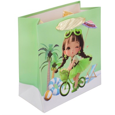 Пакет 14*7*15 см Девочки 141V-1013 - фото 69906511