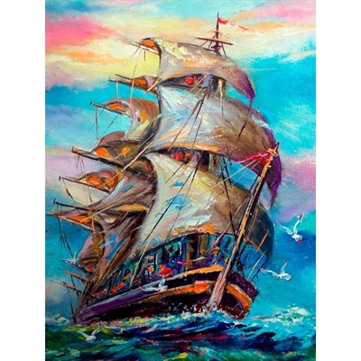 Набор для творчества Алмазная мозаика 17*22 см Навстречу путешествиям НД-0730 - фото 69906830