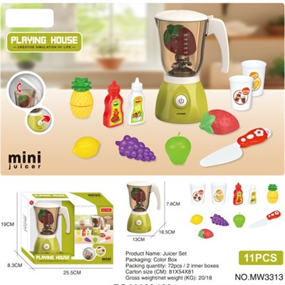 Блендер MW3313 с набором продуктов в кор. - фото 69907034