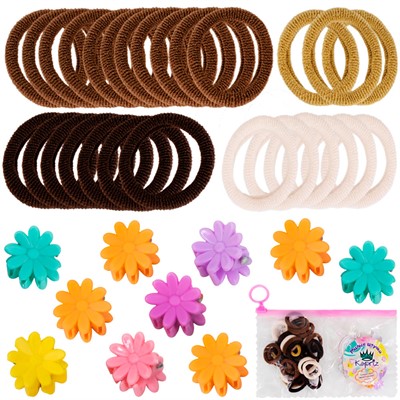 Набор заколок и резинок для волос FG250327779C в сумочке Miss Kapriz - фото 69907189