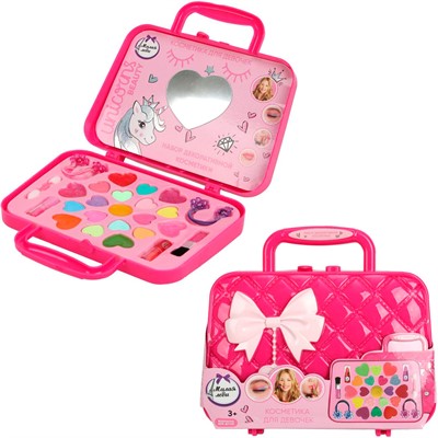 Набор косметики тени для век, помада, блеск для губ МИЛАЯ ЛЕДИ 77026-UNI-ML-DM - фото 69907435