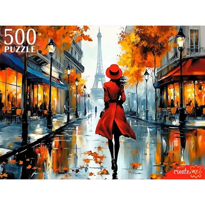 Пазл 500 Девушка в Париже Ф500-7616 - фото 69907525