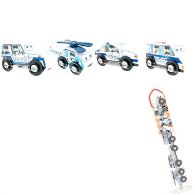 Деревянный Игровой набор J’adore Полицейское отделение серия Службы Спасения 833489_HPJ - фото 69907651