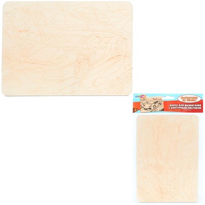 Набор для творчества Доска для выжигания Ламборгини MultiArt DVLAMBO-124484 - фото 69907804