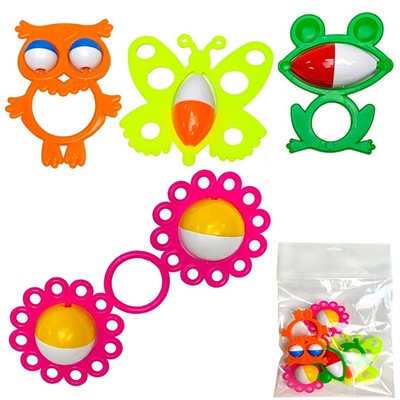 Набор погремушек подарочный Весенняя компания 2С509 Аэлита /50/ - фото 69907820