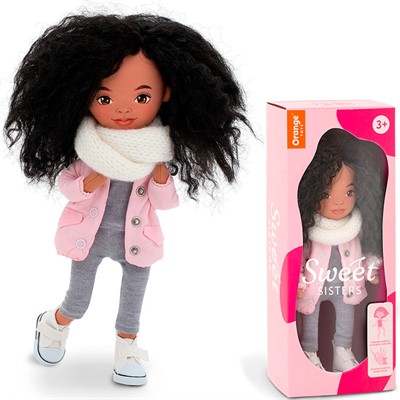 Tina в розовой куртке 32 Серия: Европейская зима SS05-11 СТОК - фото 69907933