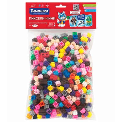Конструктор «Пиксели мини» 400 детали ПБ-017 ТМ ТИМОШКА - фото 69908137