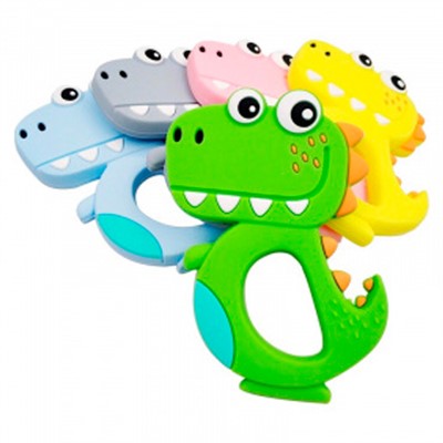 Прорезыватель силиконовый "Крокодил" 1887 - фото 69908292