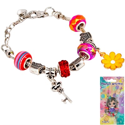 Браслет с шармами Miss Kapriz MK2066-A1 - фото 69908321