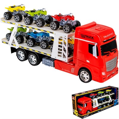 Автовоз инерционный Young Racer MK666-63D в коробке - фото 69908692