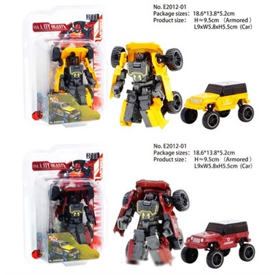 Трансформер E2012-01 Машина на блистере - фото 69908814