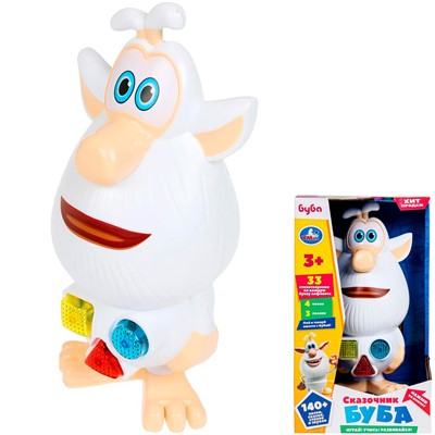 Игрушка на батарейках Сказочник 140 песен, сказок и стихов Буба Умка HT1166-R-WOD - фото 69909115