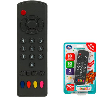 Игрушка на батарейках Пульт цвет графит, Шаинский музыка 70 песен и звуков HT583-R4 - фото 69909297