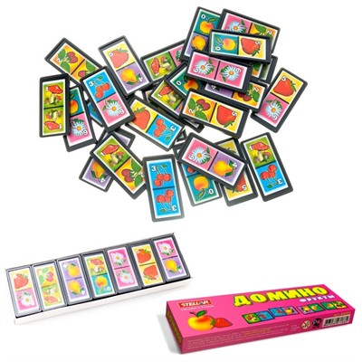 Домино Фрукты  мал. 00001 /28/ - фото 69909334