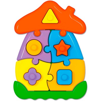 Логическая игрушка "Домик" 02171 /8/ - фото 69909337