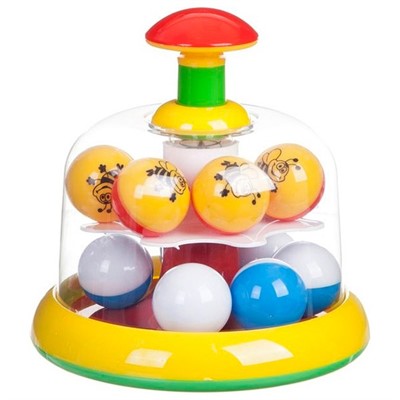 Юла Карусель с шариками в п/п 01323 /9/ - фото 69909363