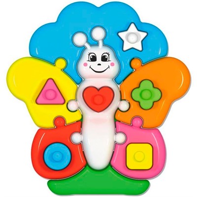 Логическая игрушка Мотылёк 02177 - фото 69909379