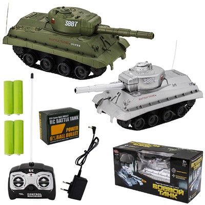 Танк на радиоуправлении 9343 в коробке - фото 69909404