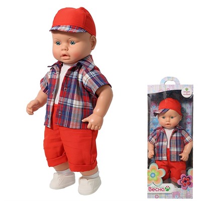Кукла Владик Весна прогулка В3961 - фото 69909645