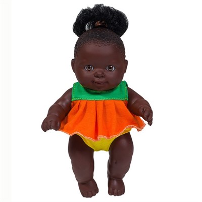 Кукла Карапуз 20 девочка негритянка - фото 69909840