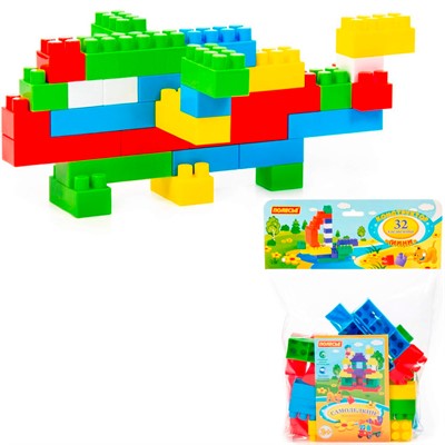 Конструктор мини 32 эл. в мешке П-Е /20/ - фото 69909900