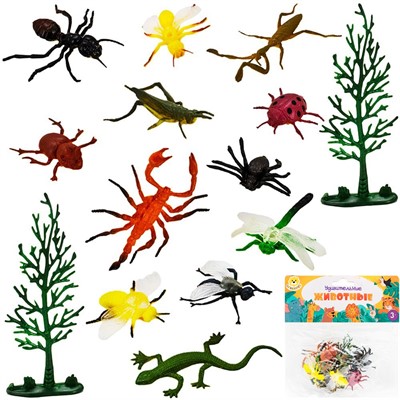 Набор насекомых Levatoys YSLT05-2 в пак. - фото 69910015