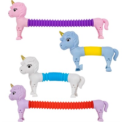 Игрушка-тянучка 777-8 единорог в пак. - фото 69910047