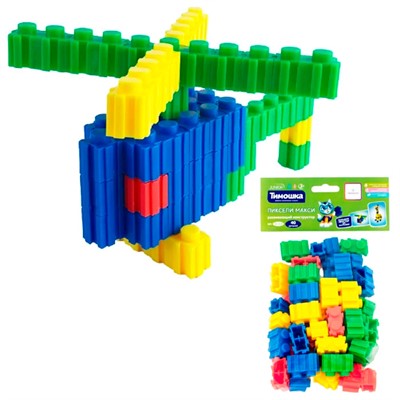 Конструктор «Пиксели МАКСИ». 40 деталей ТМ "ТИМОШКА" ПБ-008 - фото 69910136