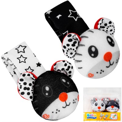 Погремушки 2029-3E браслеты в пак. СТОК - фото 69910141