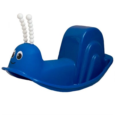 Качалка 333-С Улитка синий /Marian-Plast/ - фото 69910214