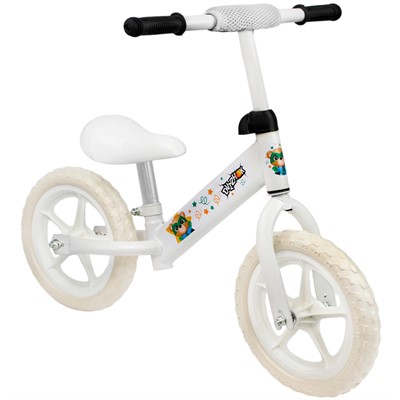 Беговел Dvizhok 12" облегченный 141V-237 белый в пак. - фото 69910331