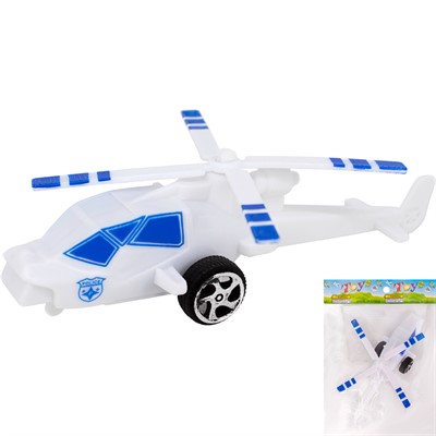 Вертолет инерц. DYB168-1J в пак. - фото 69910453