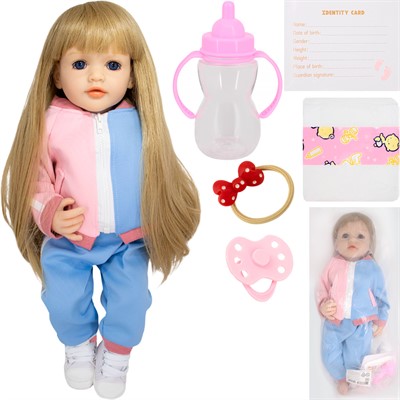 Кукла QM109 Анечка 55 см в кор. - фото 69910462