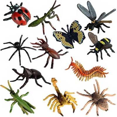 Набор насекомых KZ956-011E в пак. - фото 69910551