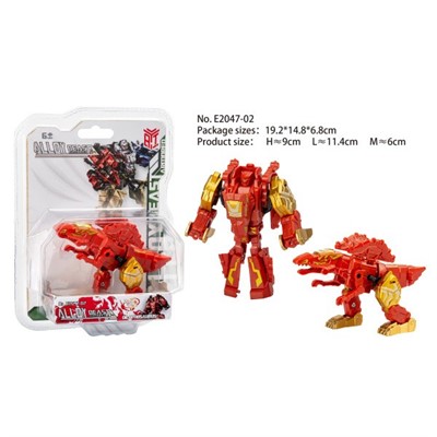 Трансформер E2047-02 Дино на блистере - фото 69910605