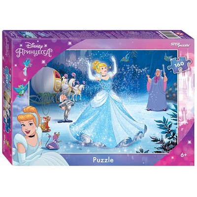 Пазл 160 Золушка - 3 94147 Степ /24/ - фото 69910851